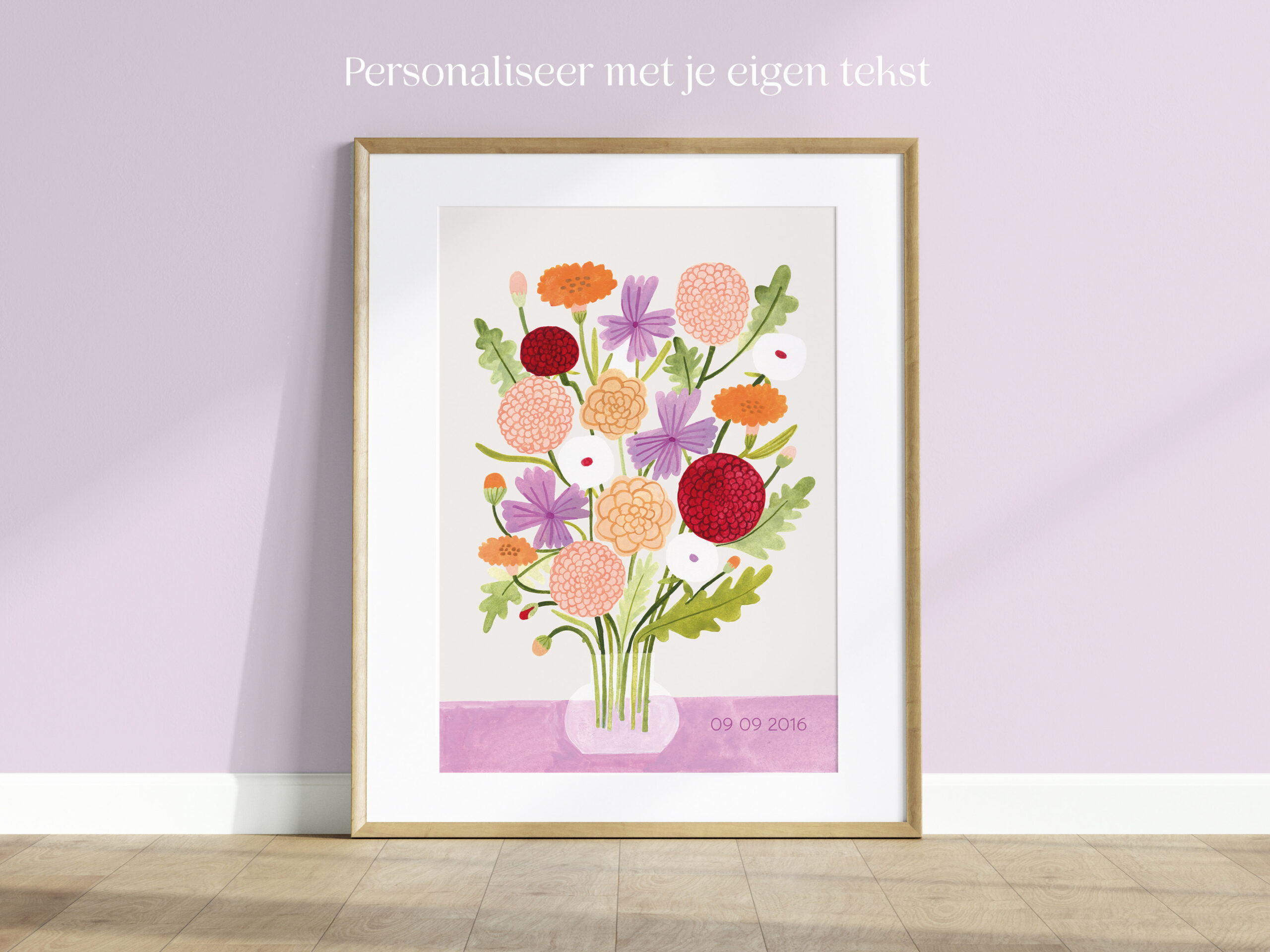 Poster: kleurrijk boeket bloemen - Afbeelding 6