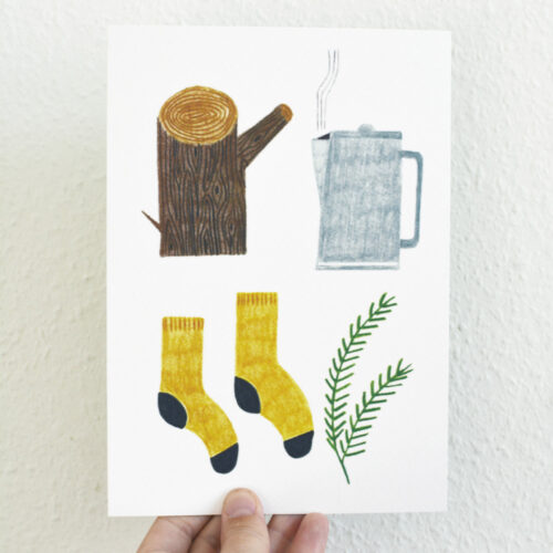 A5 kaart Hygge