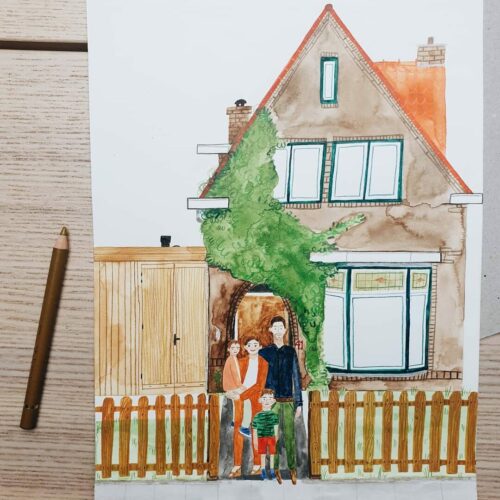 Portret op maat met omgeving - Afbeelding 7
